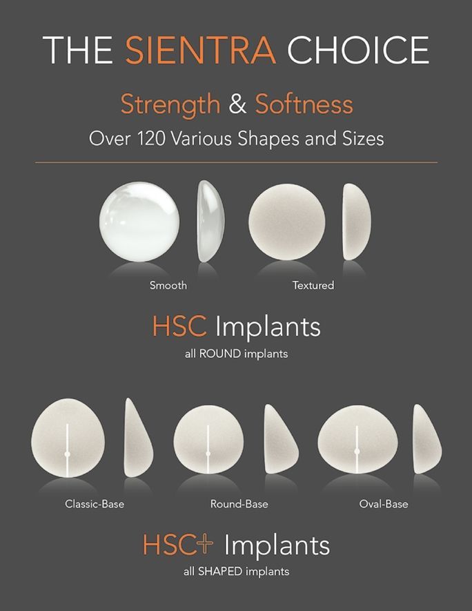 Túi độn ngực Sientra