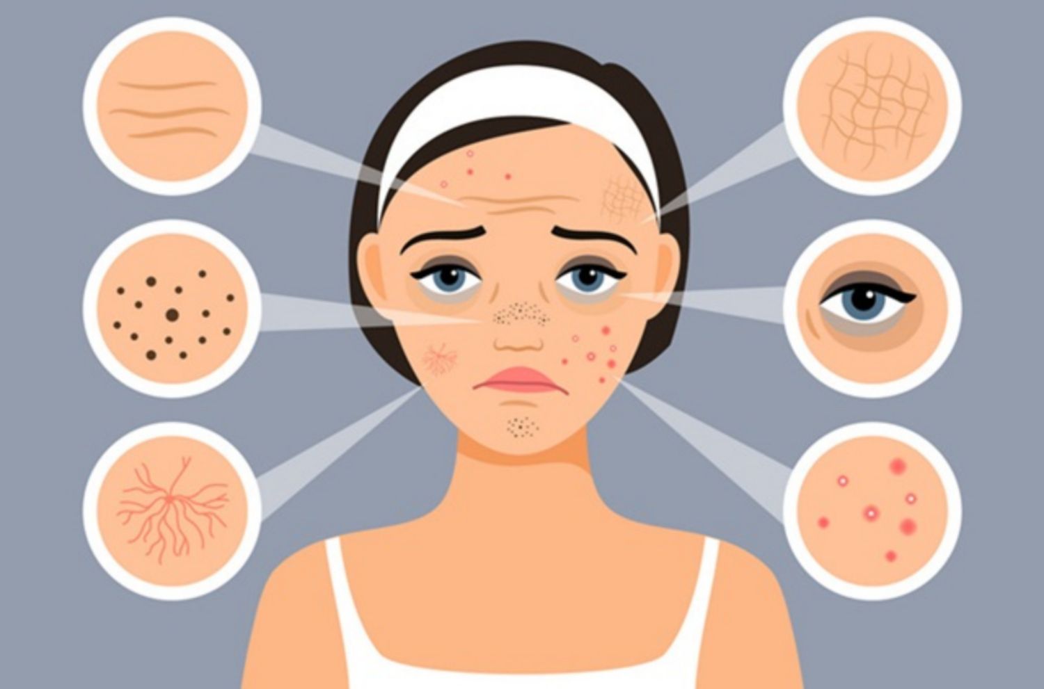 4 “thủ phạm” gây nên các vấn đề về da