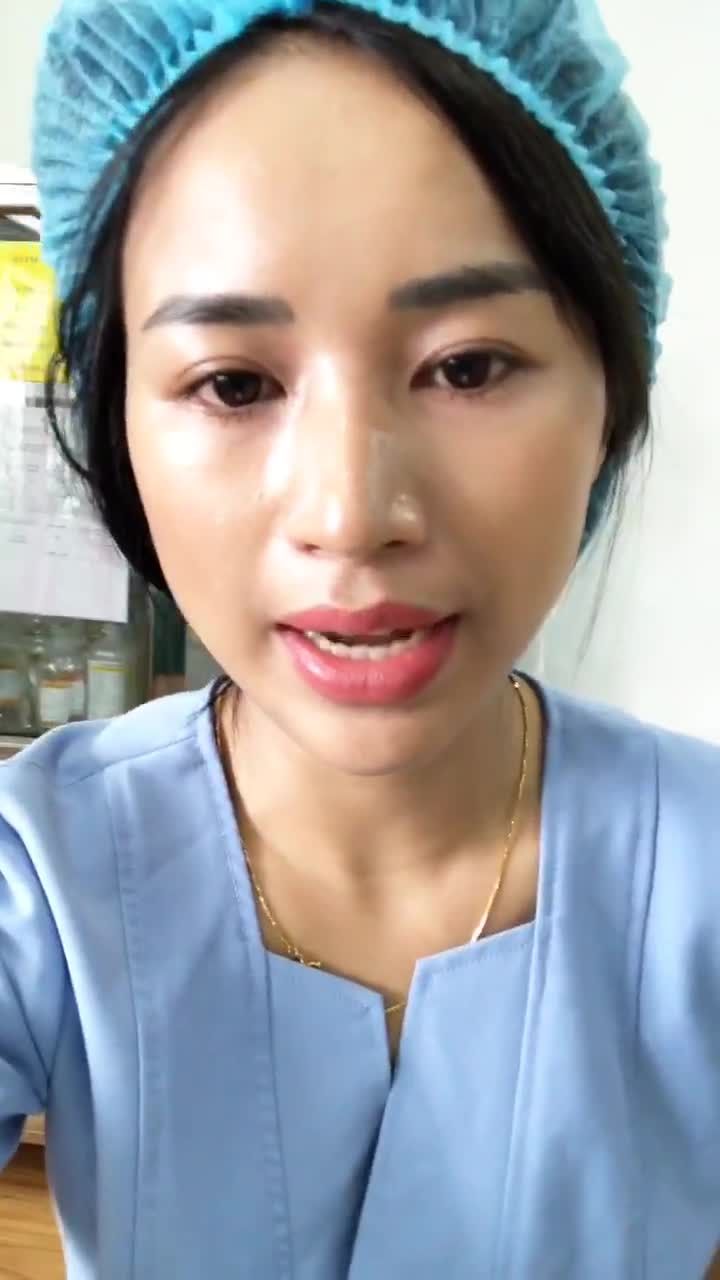 Cắt mí mắt trên KH nữ bị sụp mi nặng