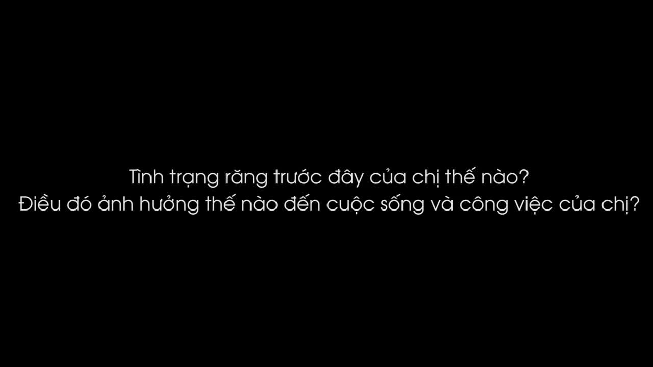 Câu Chuyện Nha Khoa - Bọc răng sứ sửa răng kẹ, hình thể và màu xấu