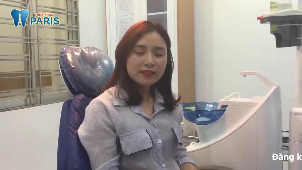 Thùy Giang chia sẻ sau khi niềng răng khay trong tại Nha khoa Paris