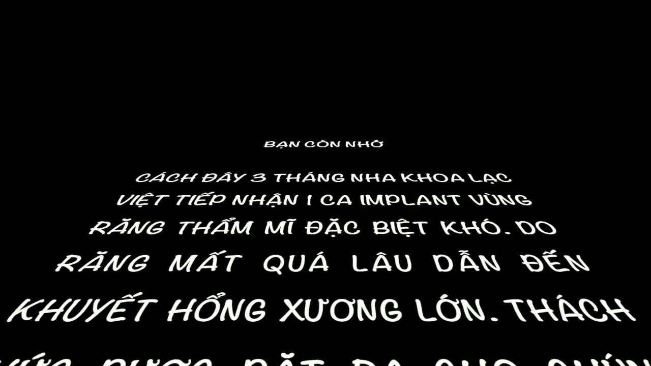 Xử lý ca mất răng cửa - Nha khoa Lạc Việt
