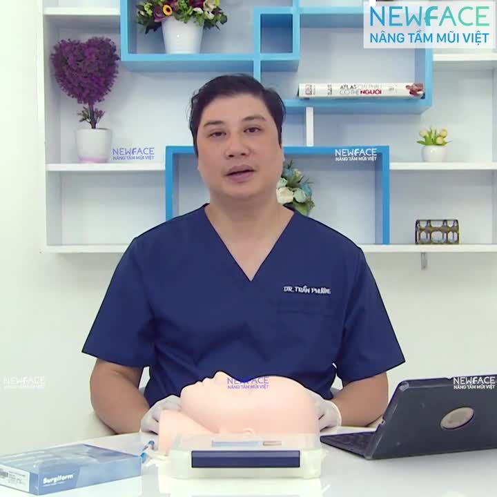 Sử dụng mô da nhân tạo Megaderm trong nâng mũi - Bs Trần Phương tư vấn