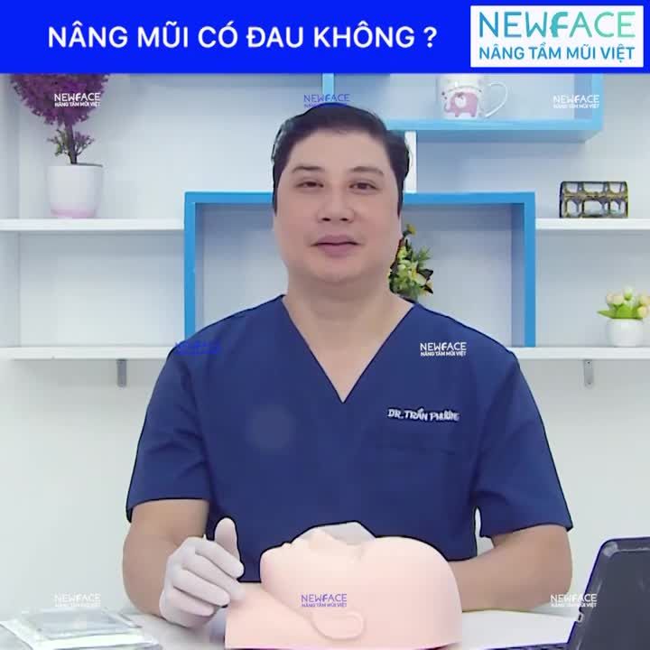 Nâng mũi có đau không - Bs Trần Phương tư vấn