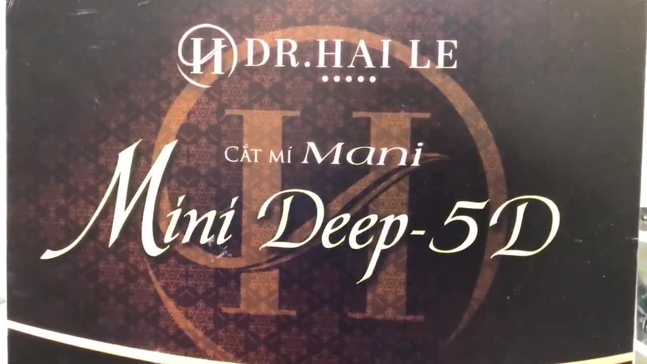 Cắt Mắt 2 Mí Bằng Mani Mini Deep 5D Tại Dr.Hải Lê - Ca 200
