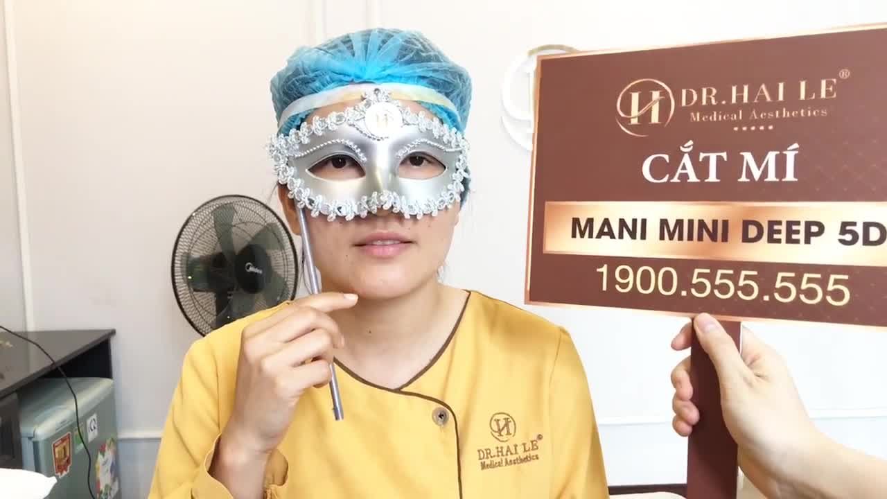 Cắt Mí Mani Mini Deep 5D nâng tầm đôi mắt - Ca 282