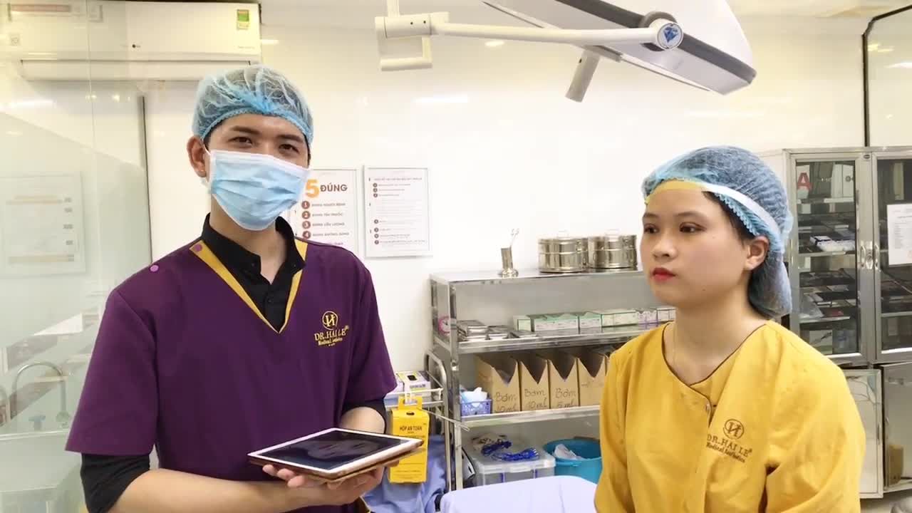 Gặp Gỡ Vị KH Khi Vừa Trải Nghiệm Dịch Vụ Cắt Mí Mani Open Deep Tại Dr Hải Lê