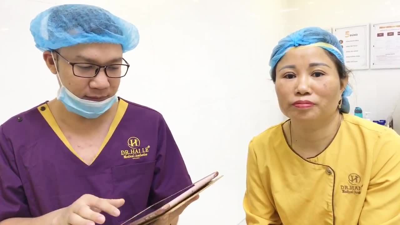 Mí Đều Hoàn Hảo Chỉ Sau 30 Phút Thực Hiện Cắt Mí Mắt Tại Dr Hải Lê - Ca 143