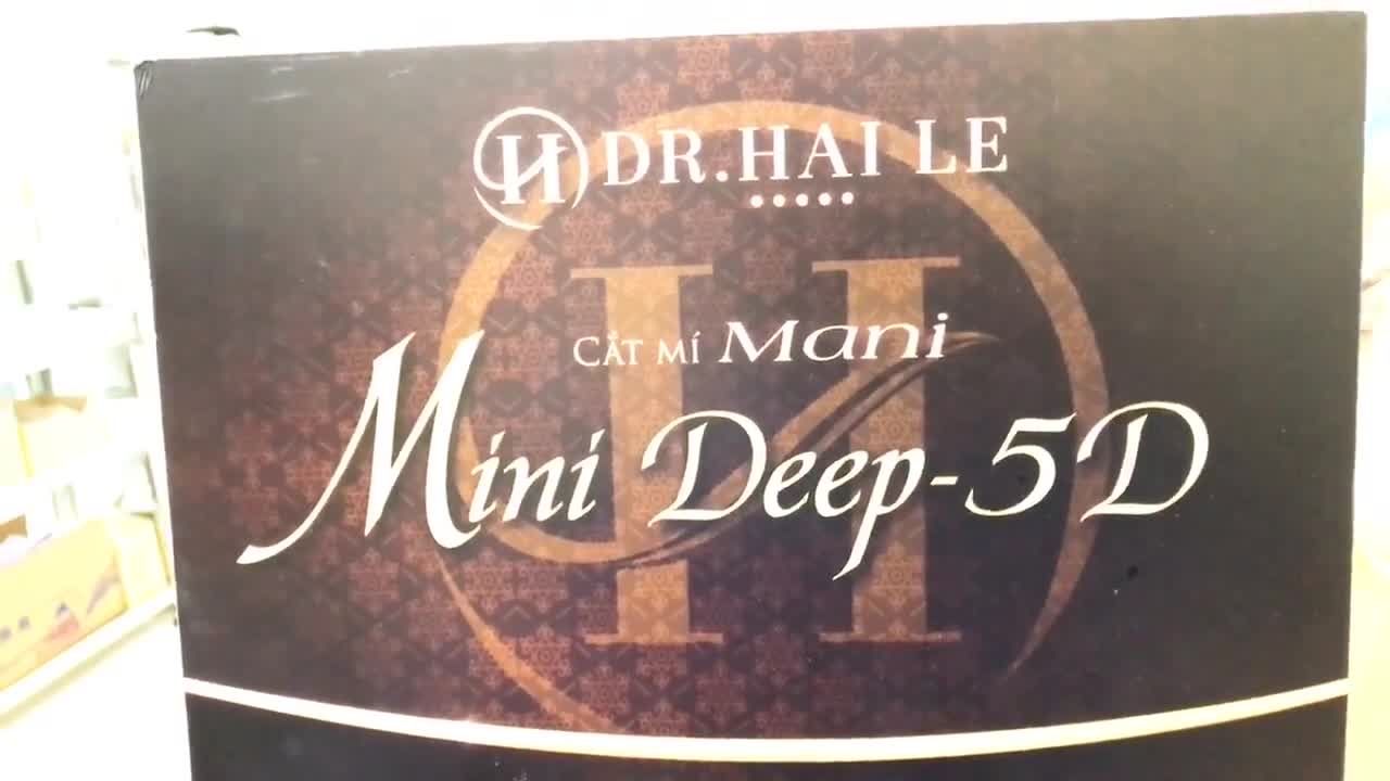 Sửa 2 Mắt Lệch Nhau Bằng Cắt Mí Mani Mini Deep 5D - Ca 184