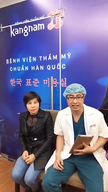 Nâng mũi cấu trúc 4D - Thẩm mỹ Kangnam - Ca 67