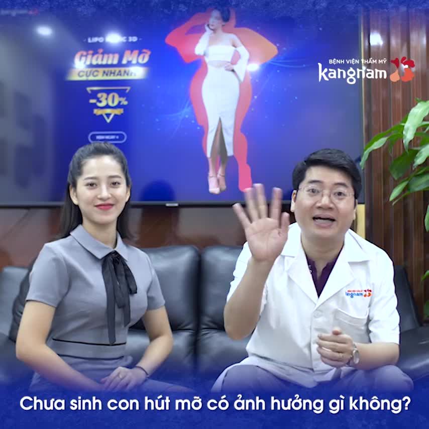 Chưa sinh con hút mỡ có ảnh hưởng gì không?