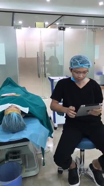 45 phút "biến đổi" chiếc mũi thấp,tẹt thành mũi cao tây sang chảnh