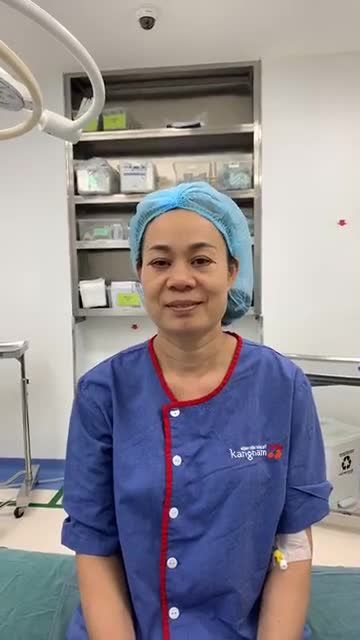 Kết quả cắt mí dưới của vị KH tại BV Thẩm mỹ Kangnam