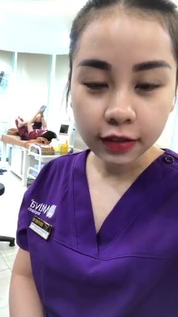 Tiến triển của khách hàng điều trị bớt sắc tố ota sau 3 buổi điều trị với laser Revlite