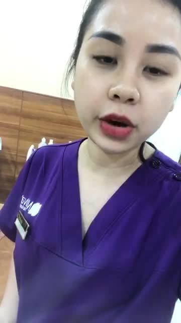 Tiến triển khách hàng điều trị u máu sau 3 buổi