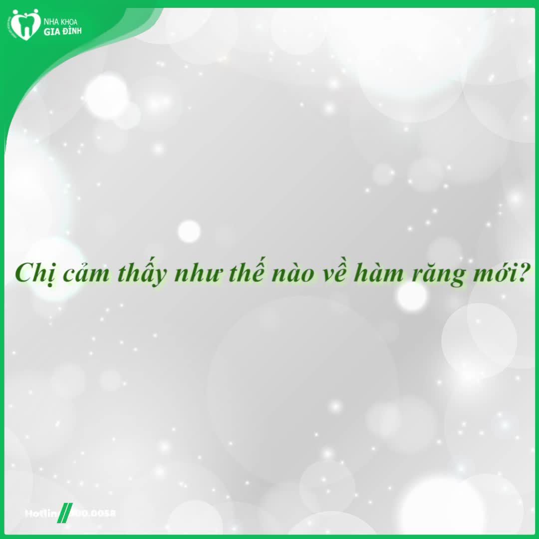 Chị Thu Hà trước khi đến với Nha khoa Gia Đình gặp phải tình trạng khấp khểnh vùng răng cửa, màu sắc ố vàng khiến chị thiếu tự tin trong giao tiếp.