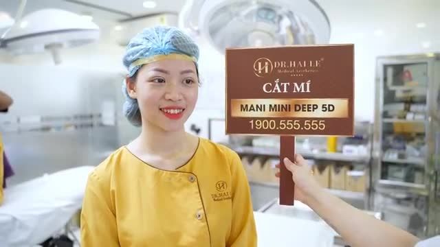 Không xinh không đẹp thì chưa phải là phương pháp Cắt mí Mani Mini Deep 5D tại Dr.Hải Lê