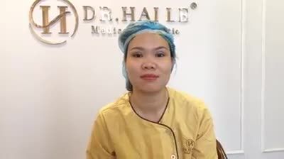 Minh Trang sau cắt mí