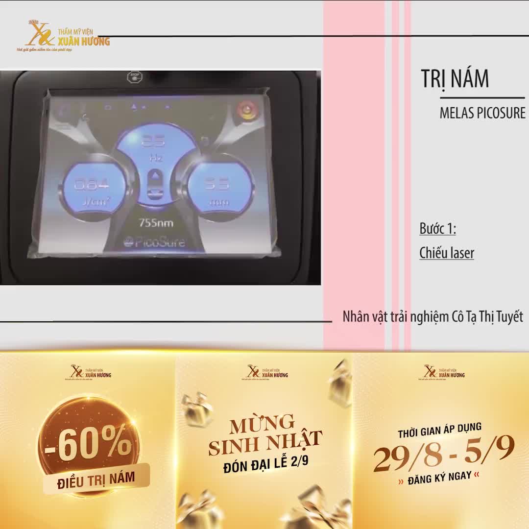 SẠCH NÁM - SÁNG DA - NHẬN ƯU ĐÃI THẢ GA MỪNG SINH NHẬT