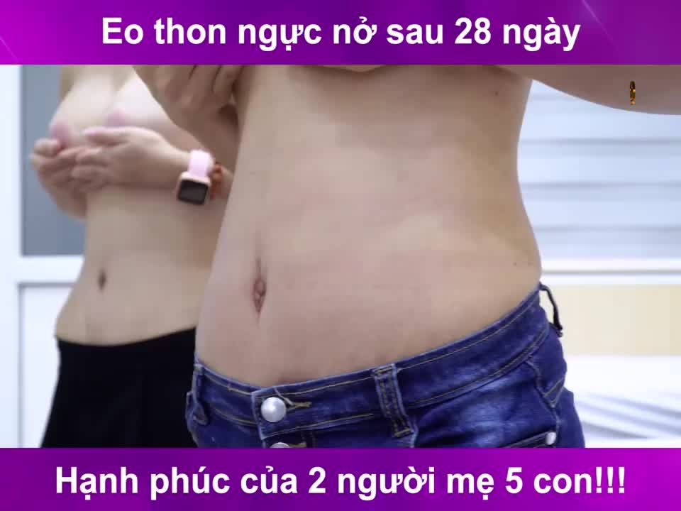 Combo tạo hình thành bụng và nâng ngực Ergonomix đem HẠNH PHÚC đến cho 2 người phụ nữ sau sinh con