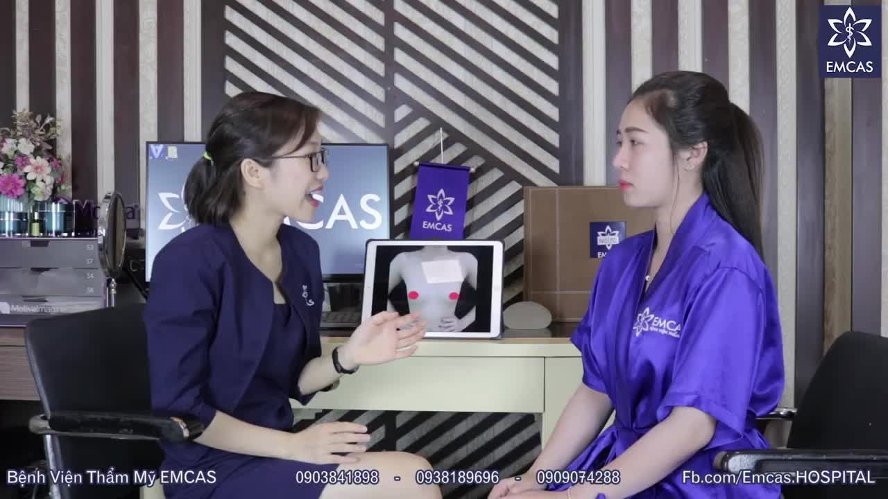 Nâng ngực 3D mới nhất 2019 Xem trực tiếp tại Bệnh viện EMCAS