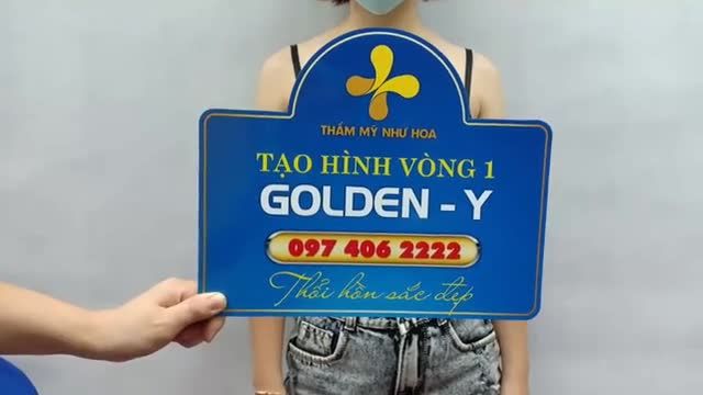 Ngực Golden Y đẹp xuất sắc sau 12 ngày thực hiện
