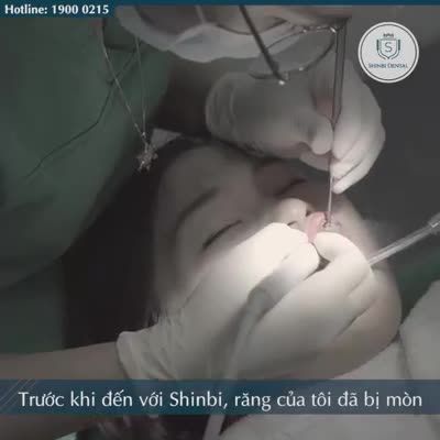 ĐẾN SHINBI, TÔI ĐÃ KHÔNG CÒN SỢ NHỮNG CHIẾC RĂNG BỊ LÃO HÓA
