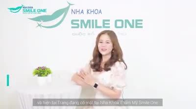 DIỄN VIÊN TRANG MOON THAM GIA THỬ THÁCH: "RĂNG SỨ CÓ DỄ BỊ Ê BUỐT CÙNG SMILE ONE?"