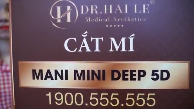 SỤP MÍ BẨM SINH SAU 1 TUẦN CẮT MÍ MANI MINI DEEP 5D