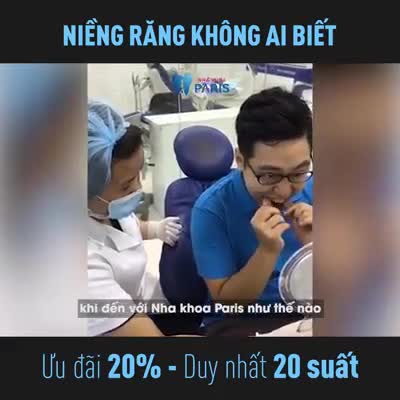 ĐẬP TAN NỖI LO XẤU XÍ KHI NIỀNG RĂNG