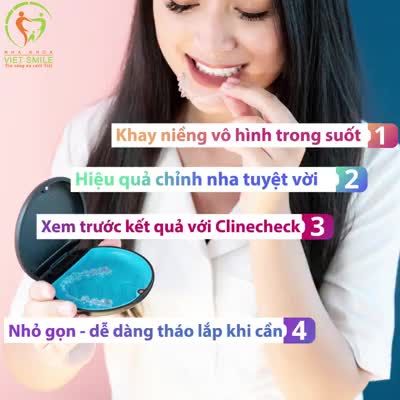 4 ƯU ĐIỂM TUYỆT VỜI CỦA INVISALIGN