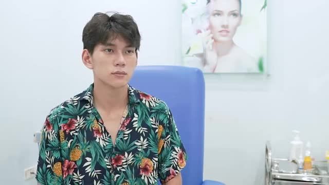 Theo con đường MODEL chuyên nghiệp, Xuân Trường đã đến Thu Cúc Nâng mũi High Line.