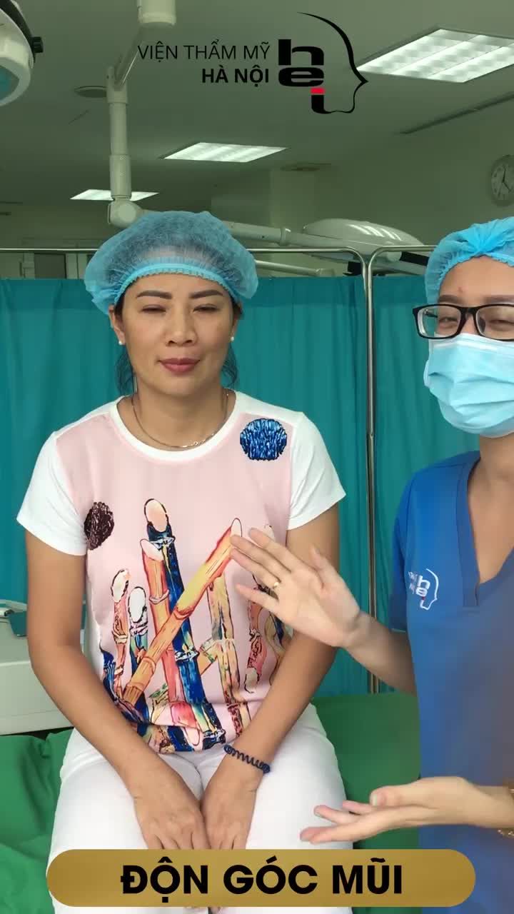 ĐỘN GÓC MŨI - XOÁ RÃNH NHĂN