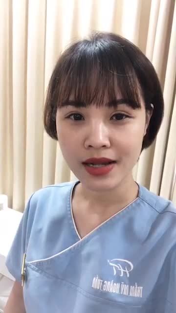 Tình trạng của Chị Hoài đến từ Vĩnh Phúc đã cải thiện 50% sau 1/2 liệu trình điều trị U máu