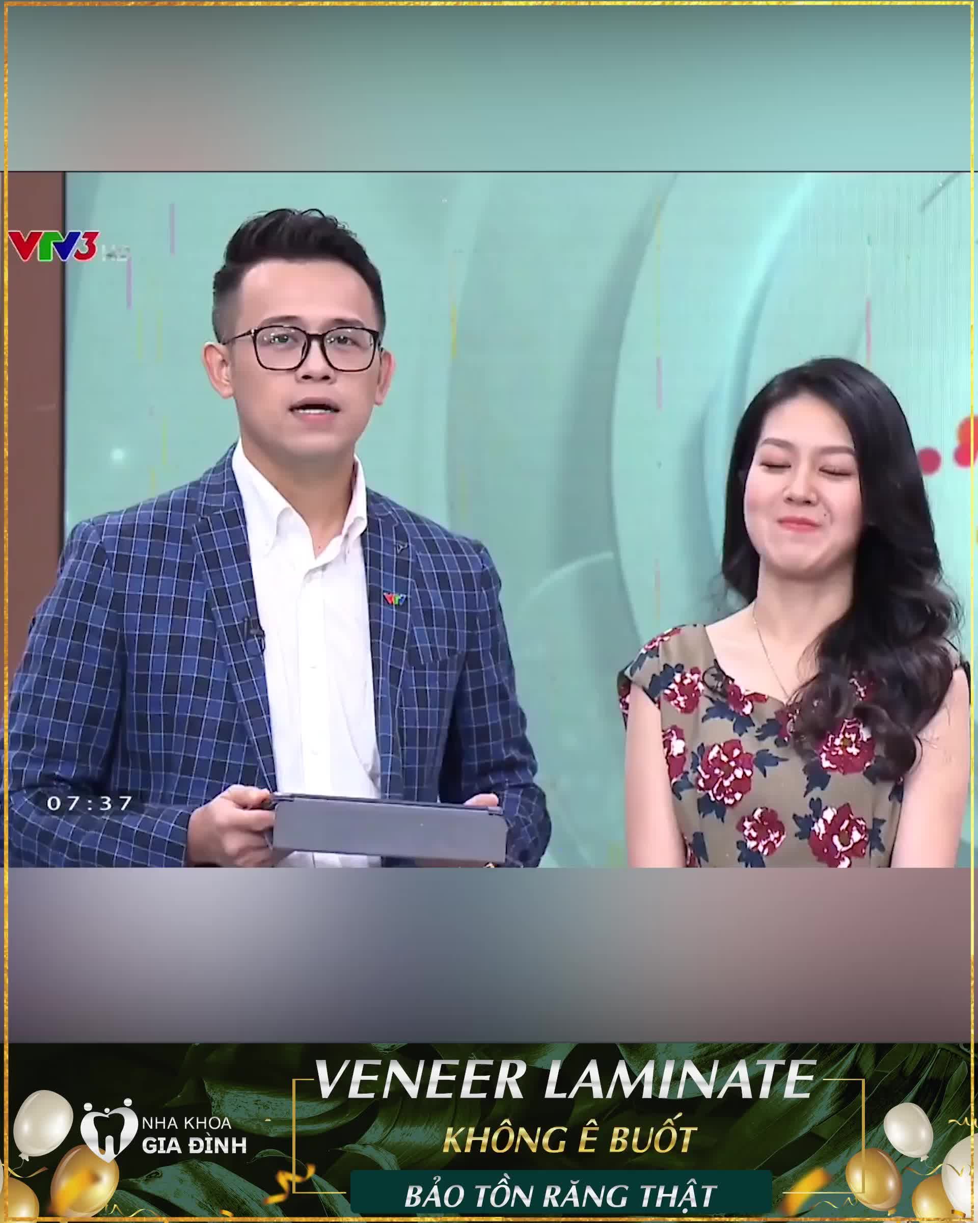 TỰ TIN KHOE NỤ CƯỜI TRƯỚC ỐNG KÍNH NHƯ 2 MC VTV