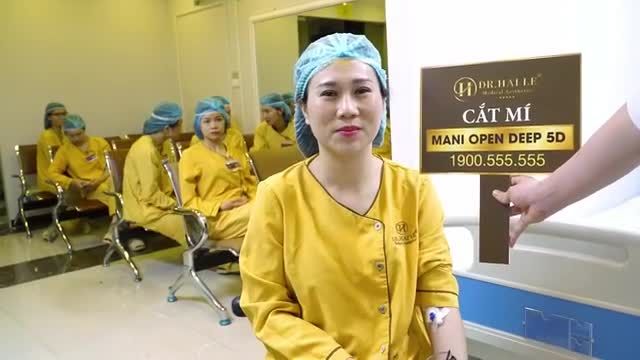 Không thể tin lại trẻ ra đến cả chục tuổi sau khi cắt mí Mani Open Deep 5D tại Dr.Hải Lê ngay sau khi thực hiện