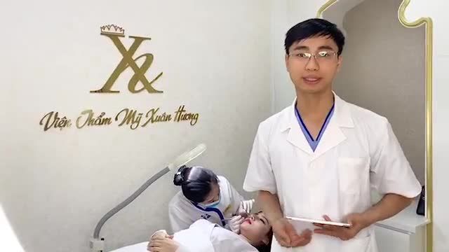 TÁI KHÁM VÀ RÚT CHỈ SAU 10 NGÀY NÂNG MŨI ERGONOMIC NỮ KHÁCH HÀNG VÔ CÙNG HÀI LÒNG VỀ KẾT QUẢ