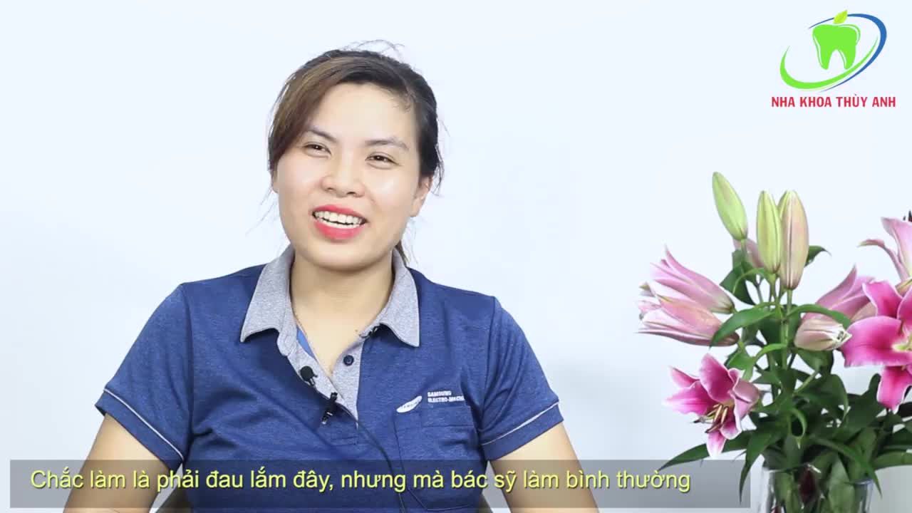 BAN ĐẦU CỨ NGHĨ CẤY CHÂN RĂNG SẼ ĐAU LẮM.