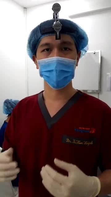 QUY TRÌNH ĐEO NẸP SAU NÂNG MŨI TẠI PHÒNG MỔ