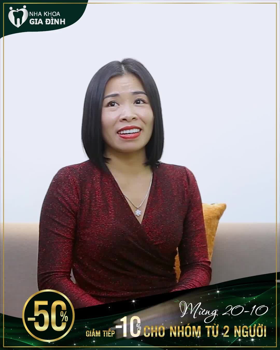 Khi mà mình làm 29 cái răng là 1 quá trình mình đấu tranh tư tưởng rất là lớn.