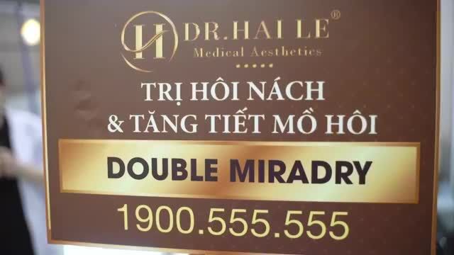 Điều trị tăng tiết mồ hôi và hôi nách bằng công nghệ Miradry