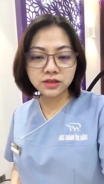 Điều trị mụn thịt điển hình cho khách hàng tại cơ sở Hạ Long