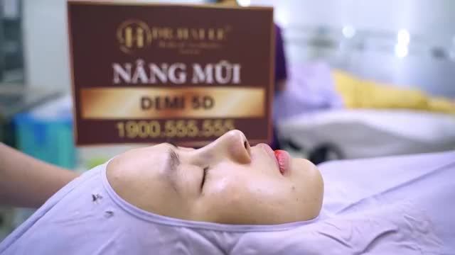 ĐẸP XINH TƯƠI TRẺ HƠN SAU NÂNG MŨI DEMI 5D BẠN CÓ TIN