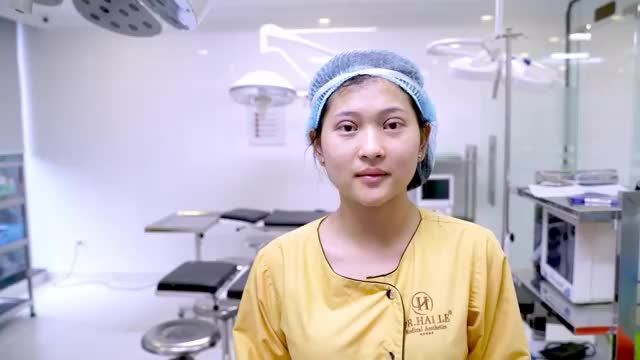 Theo dõi video tham khảo kết quả của vị khách hàng vô cùng xinh đẹp rạng ngời ngay sau khi Cắt mí nhé cả nhà!