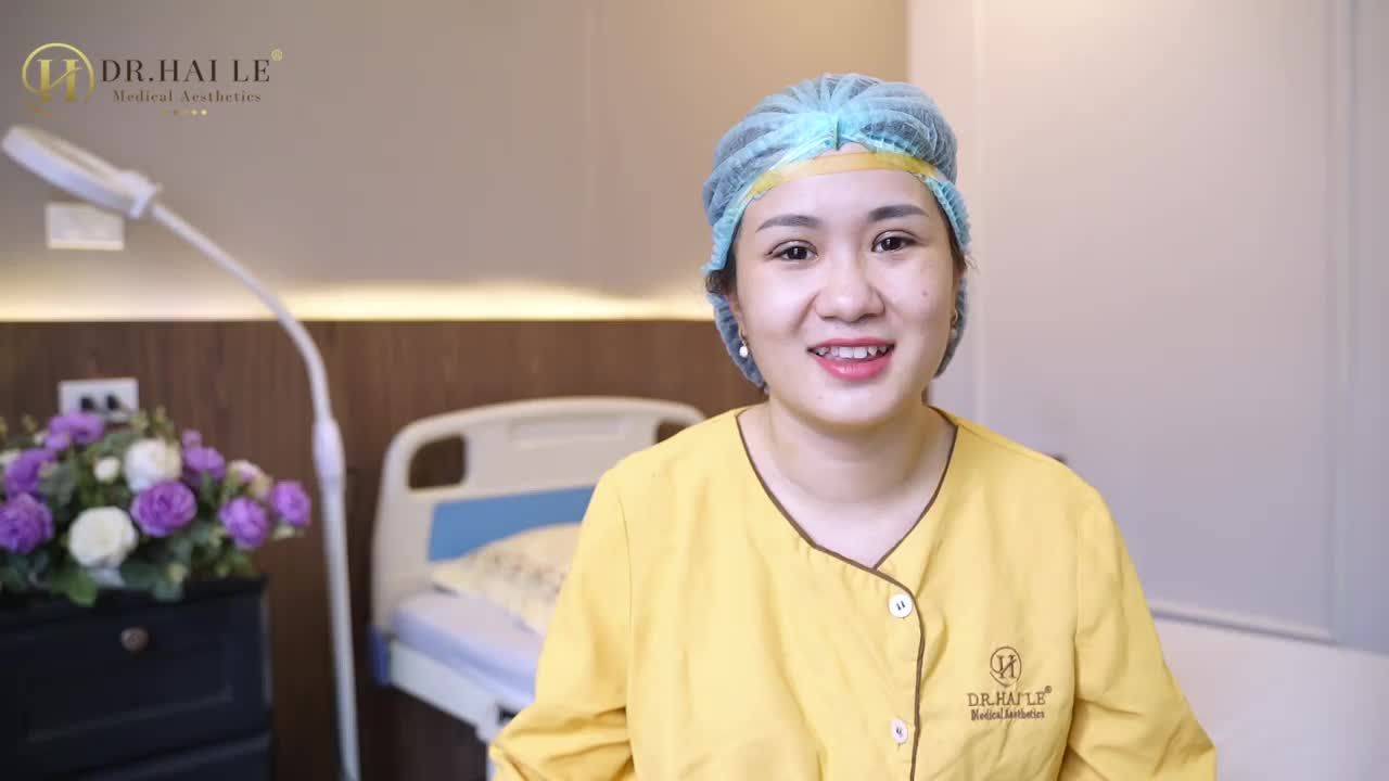 Cảm nhận của khách hàng Quỳnh Giang sau khi thực hiện khắc phục mí lót - Tạo mắt hai mí rõ nét, tự nhiên