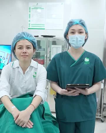 Sống mũi gãy - gồ ghề được cải thiện ngay chỉ sau 15' Nâng mũi High Line NanoCell 4.0