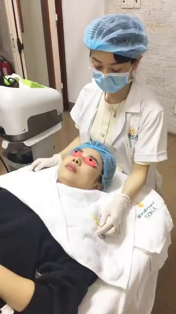 Quá trình điều trị nám tại BVTM Đông Á.