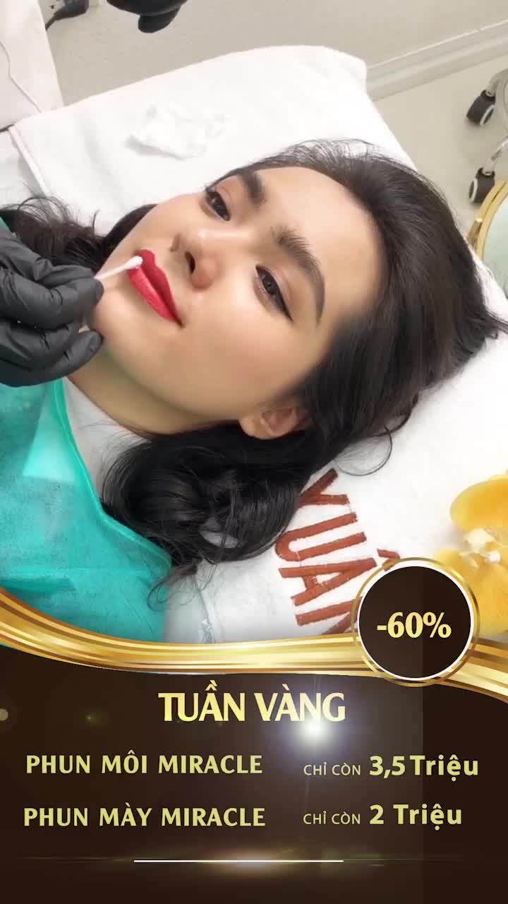 TUẦN LỄ PHUN THÊU - TRẢI NGHIỆM CÔNG NGHỆ CHÂU ÂU CHỈ TỪ 2 TRIỆU