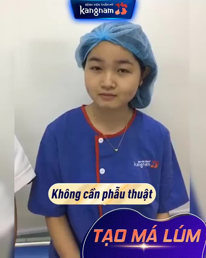 Sau 5 phút tạo má lúm - Thấy ngay kết quả!