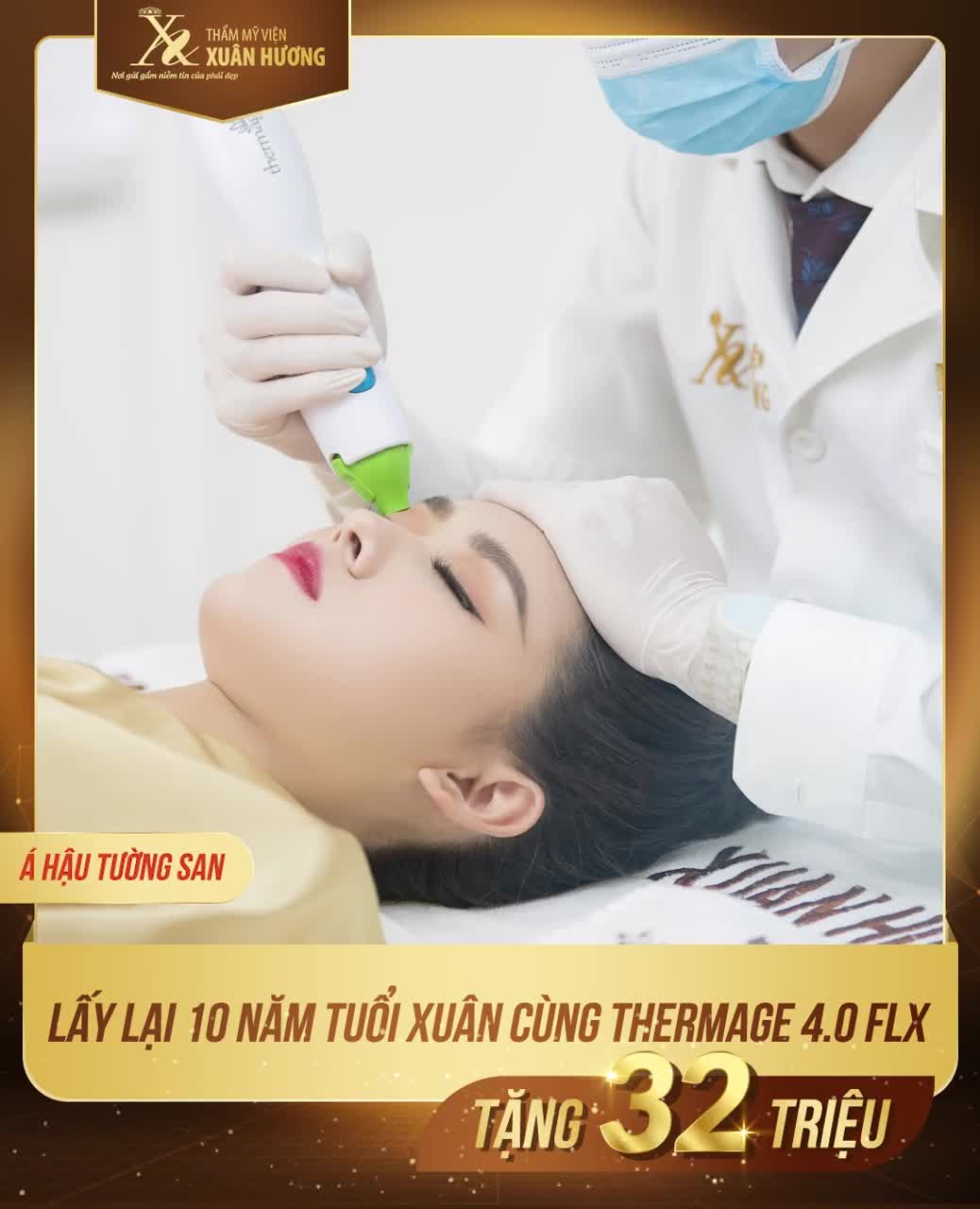 LẤY LẠI 10 NĂM TUỔI XUÂN CÙNG THERMAGE 4.0 FLX